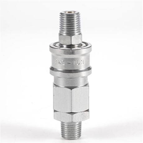 快速接头 单开闭气动液压快速接头QKD153小体