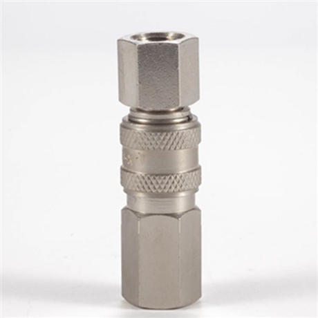 快速接头 QKD-X 微型单手半自动液压气动快速接头