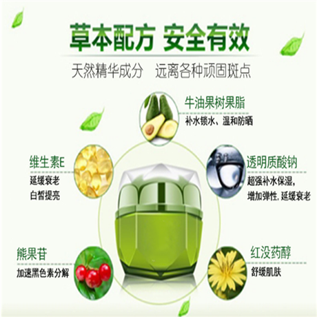 化妝品代工生產(chǎn)美白祛斑霜