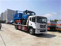 中型清障车价格  拖车施救车  一拖三救援车