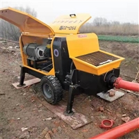 混凝土泵车小型混凝土输送泵地泵砂浆喷涂输送泵