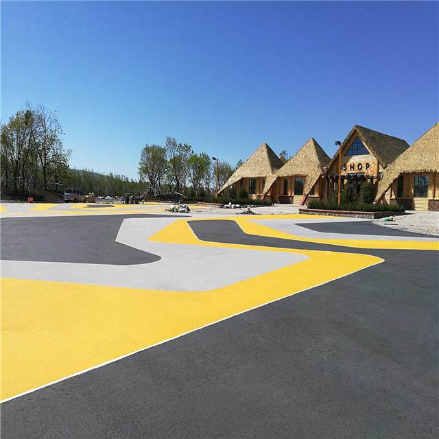 上饶彩色沥青路面价格 上饶彩色路面铺装价格