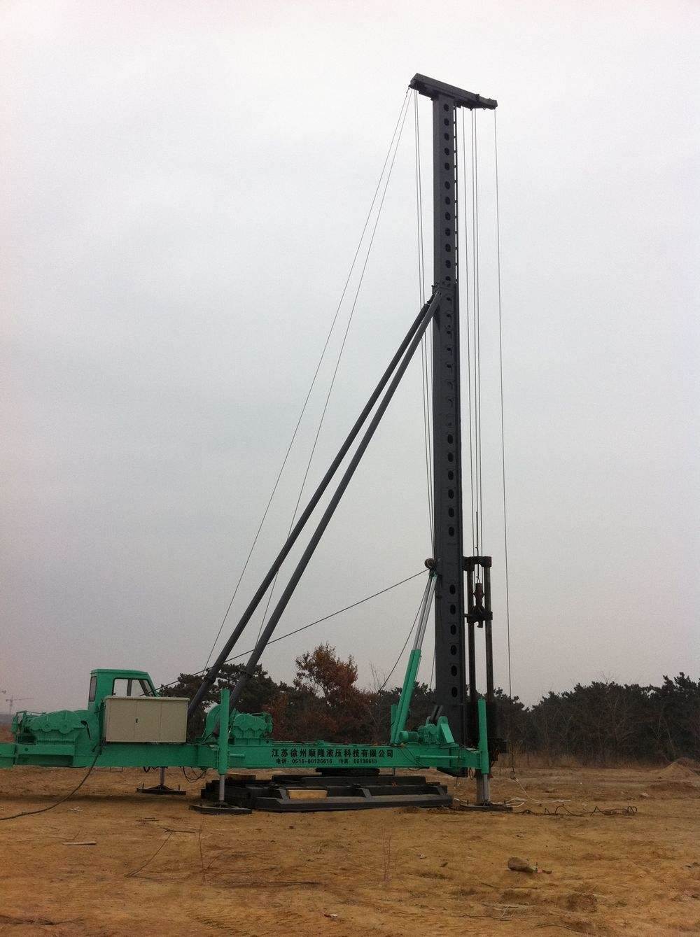 多用途桩机柴油打桩机锤击桩机锤击打桩机总锤击数限定