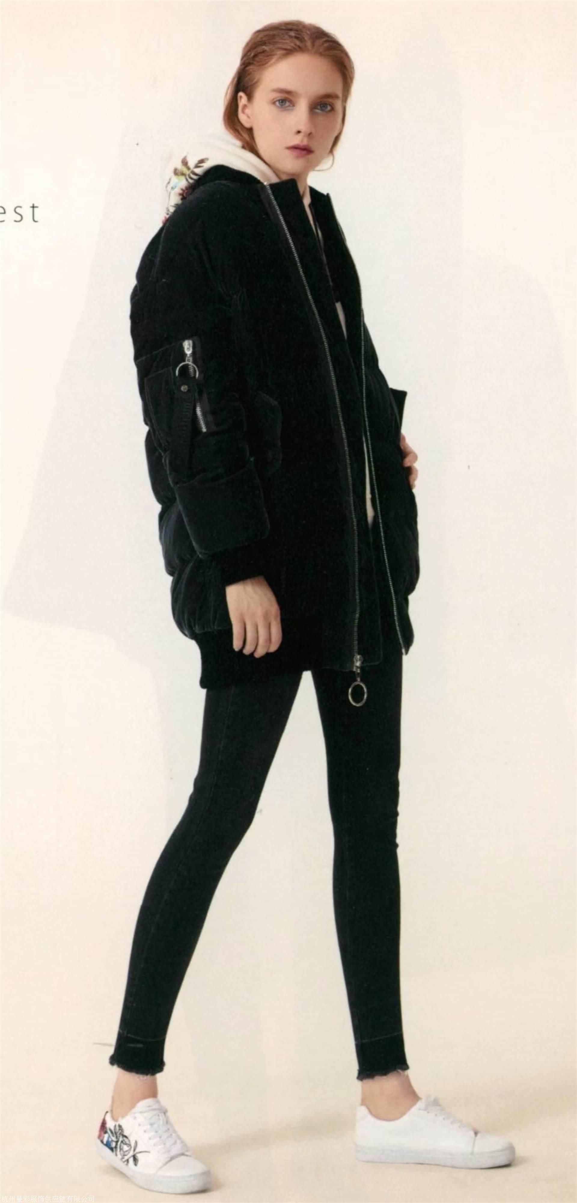 批发供应知恩18冬女装一线品牌折扣走份批发