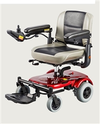 济南电动轮椅美利驰电动轮椅P321豪华电动轮椅 老年折叠电动轮椅