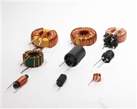 插件电感T1264-500UH带底板 共模电感线圈 功率电感器