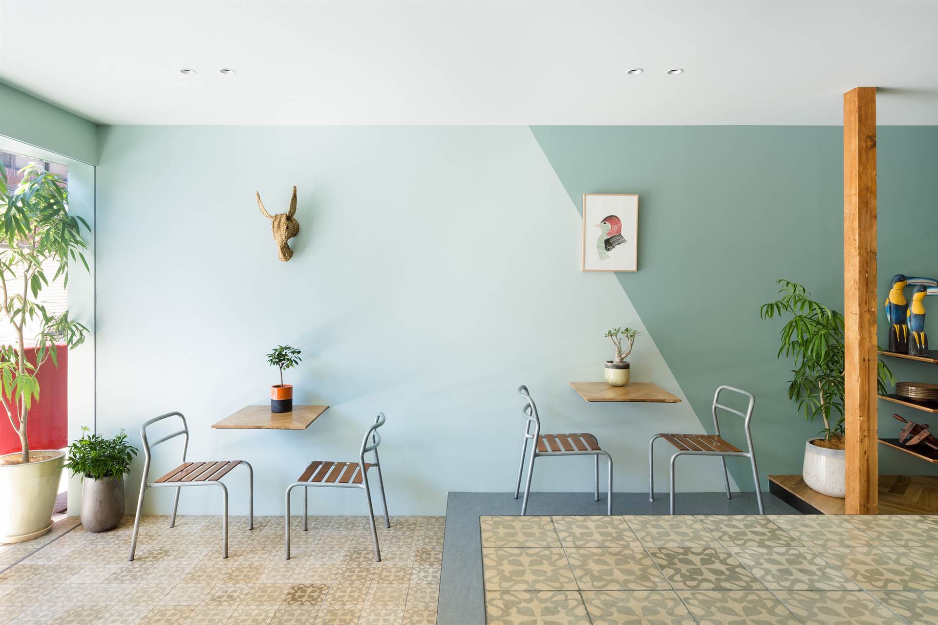 网红奶茶店装修效果图