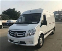 国六福田图雅诺面包型冷藏车