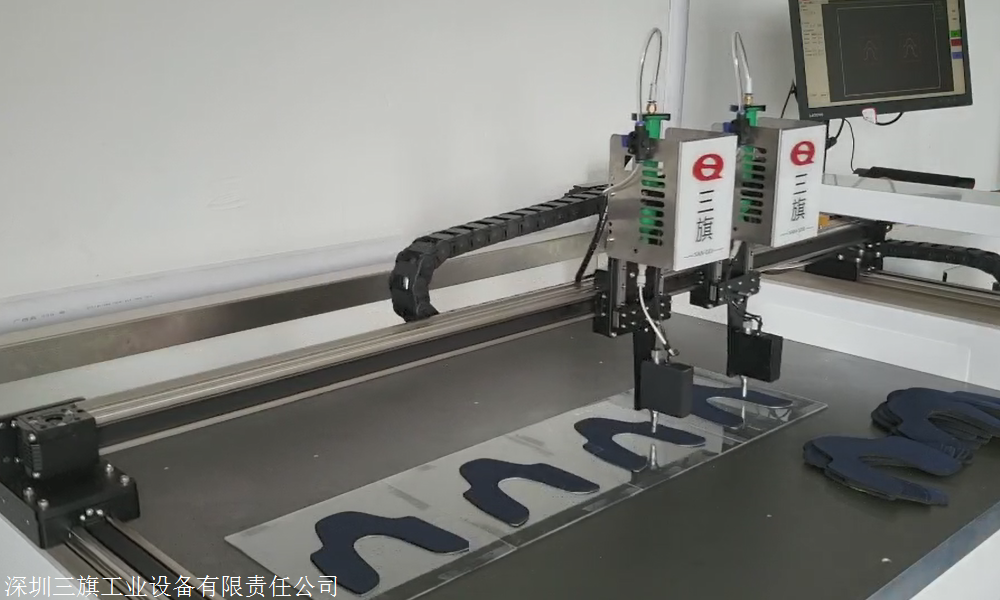 惠东吉隆自动画线机 女鞋画线机