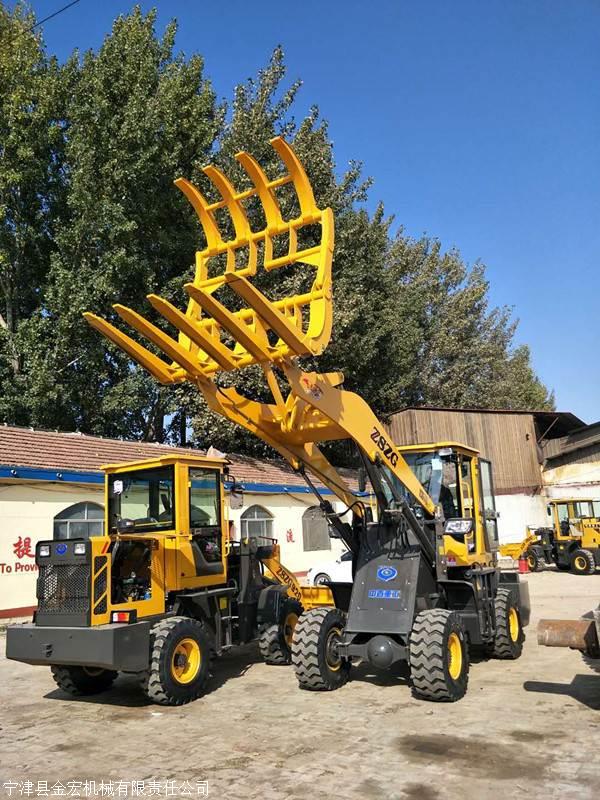 50装载机改抓车抓木材抓铁专用抓子