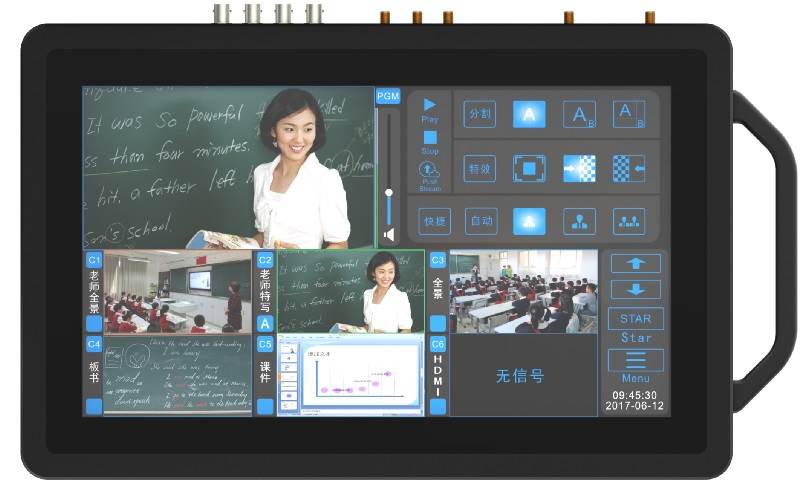 5机位教学互动录播一体机在国外教学典型应用