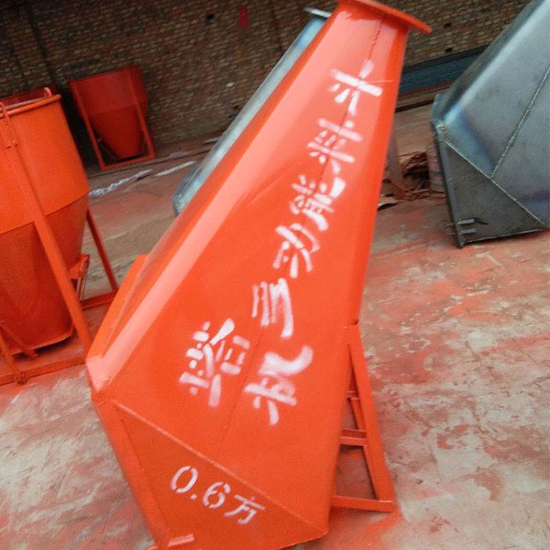 塔吊料斗 大型灰斗圆形水泥砂浆塔机