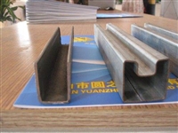 湖南 夹装玻璃用 凹形管厂家 凹槽管