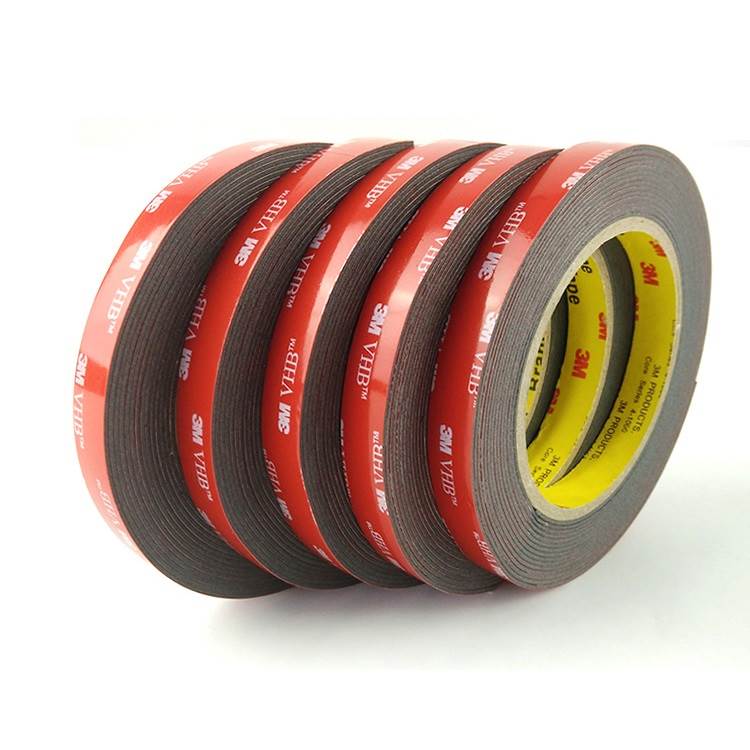 3m5925双面胶带3m丙烯酸泡棉双面胶3mvhb黑色强力泡棉胶