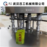芝麻酱封口机，吸嘴袋花生酱海鲜酱芝麻油芝麻酱灌装封口机
