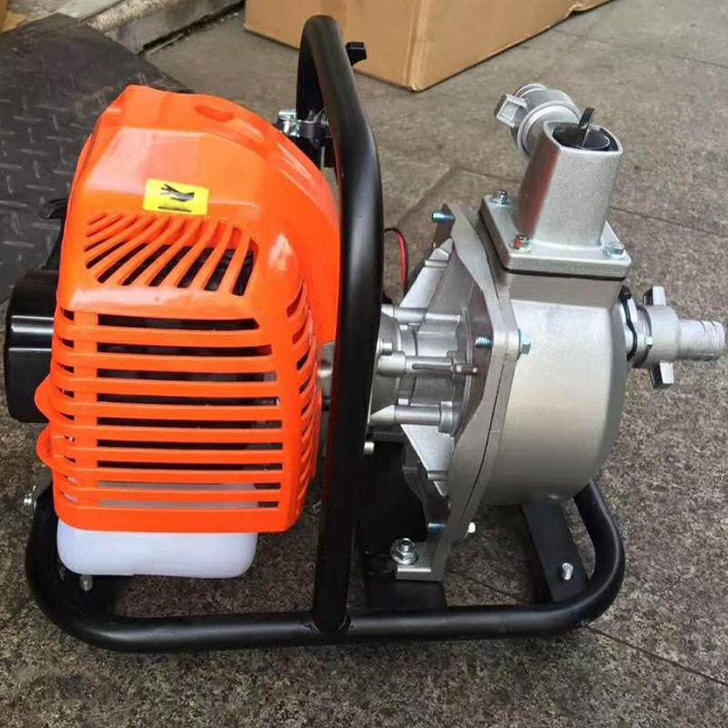 不锈钢汽油泵 便携式灌溉汽油机水泵 小型汽油机泵