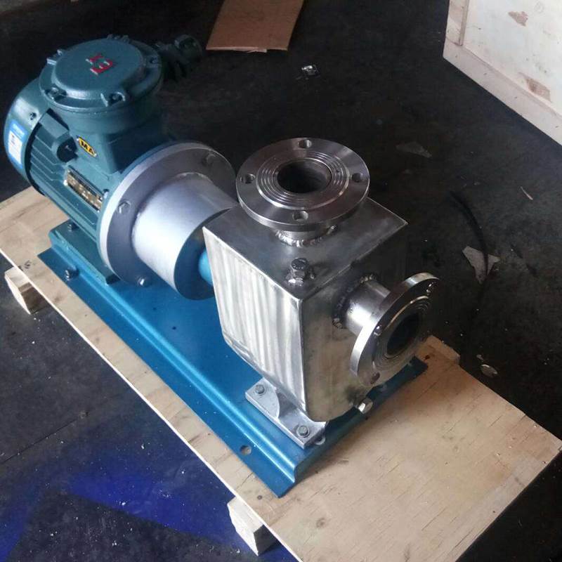 中拓直销高粘度转子泵 不锈钢高粘度转子泵 粘稠液体输送泵