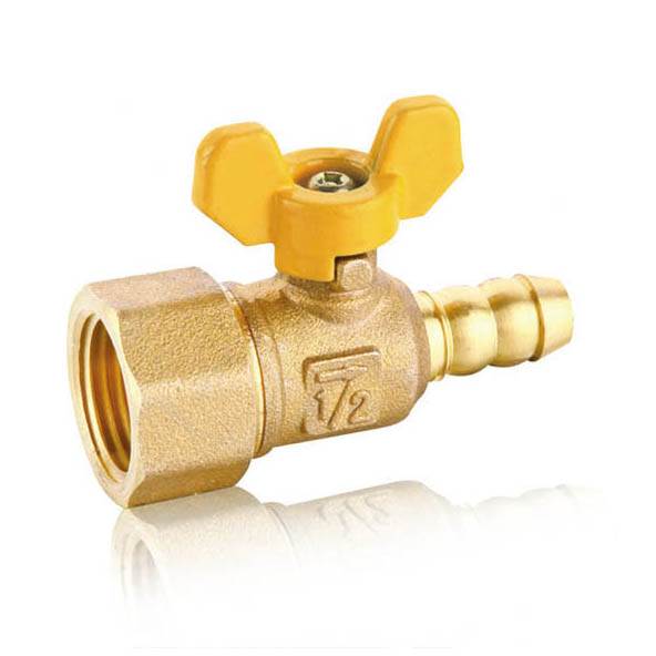 黄铜内螺纹燃气直嘴Φ95重庆天然气煤气阀门厂家