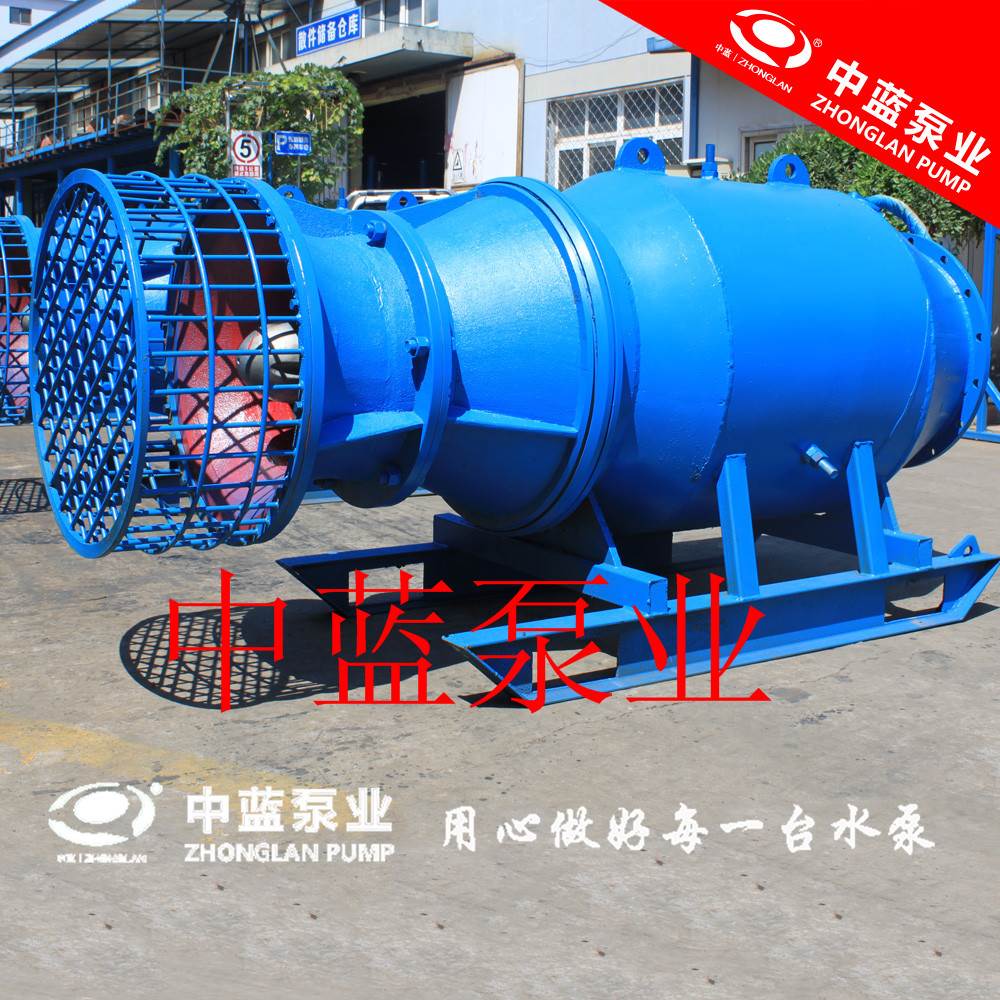 雪橇式轴流泵江河湖泊轨道式安装