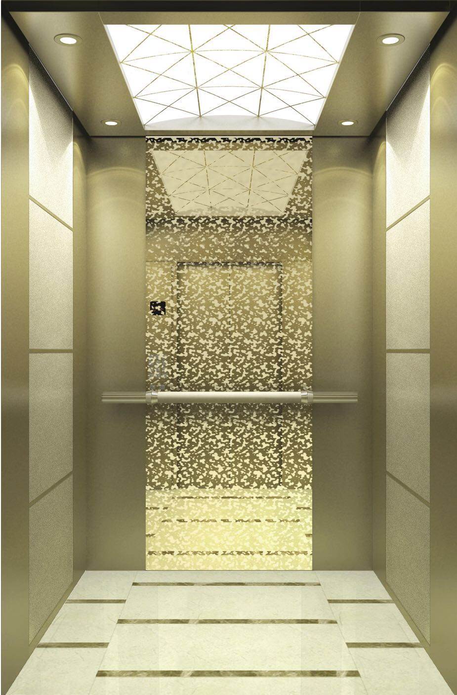 白云区贝富美电梯镜面面板装潢