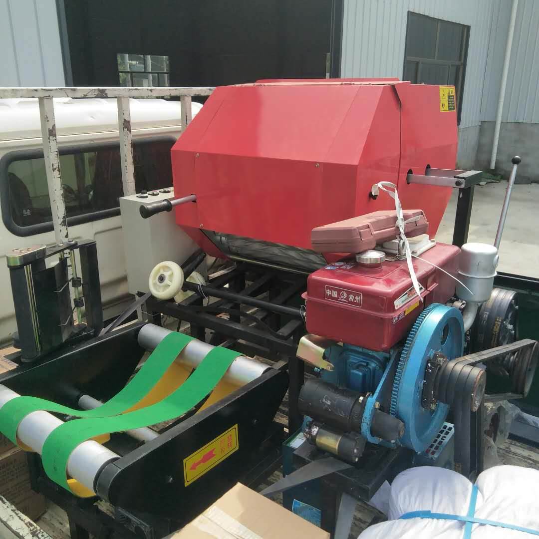 畜牧饲料包膜机干鲜两用打捆包膜一体机的价格