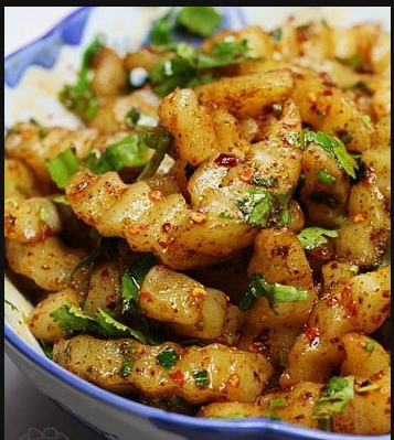 学校门口卖什么小吃油炸土豆