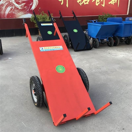 拉砖车工地电动拉砖车小推车平板搬运车载重王手推运料车