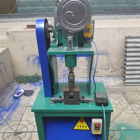 电动钢管冲弧机 小型圆管冲孔机 圆管冲孔机