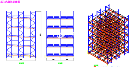 厂家直销 仓储货架--恒亚重型货架 非标定制 仓储设备设计定做