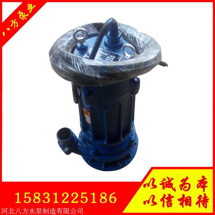  WQ自动控制排污泵 150WQ100-40-30潜水排污泵 地下排水泵