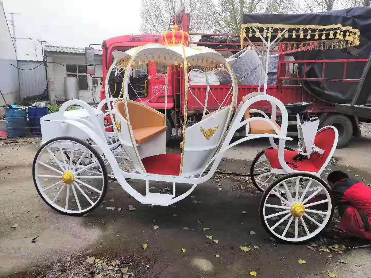 唯美浪漫欧式婚礼马车出租,郏县南瓜马车租赁,一手资源