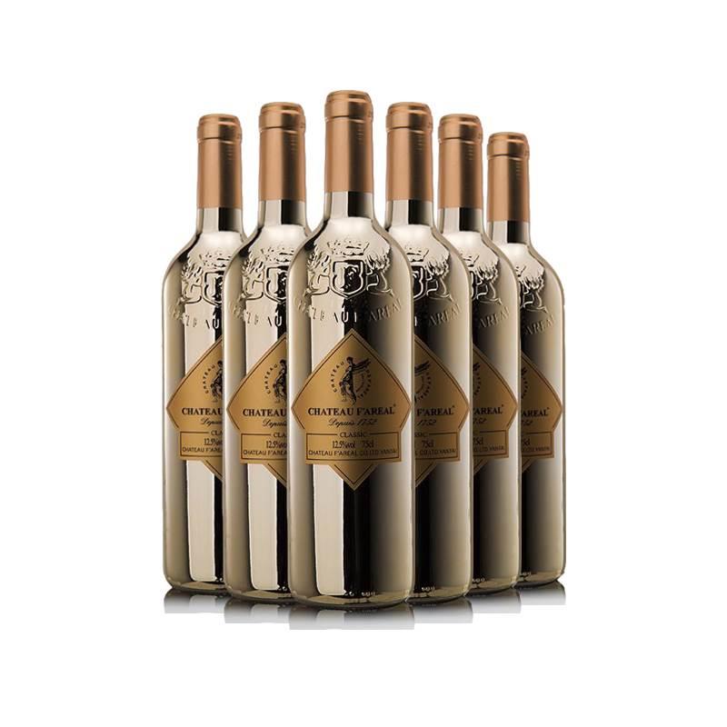 法国原瓶进口红酒 法莱雅金樽 干红葡萄酒 750ml/瓶装