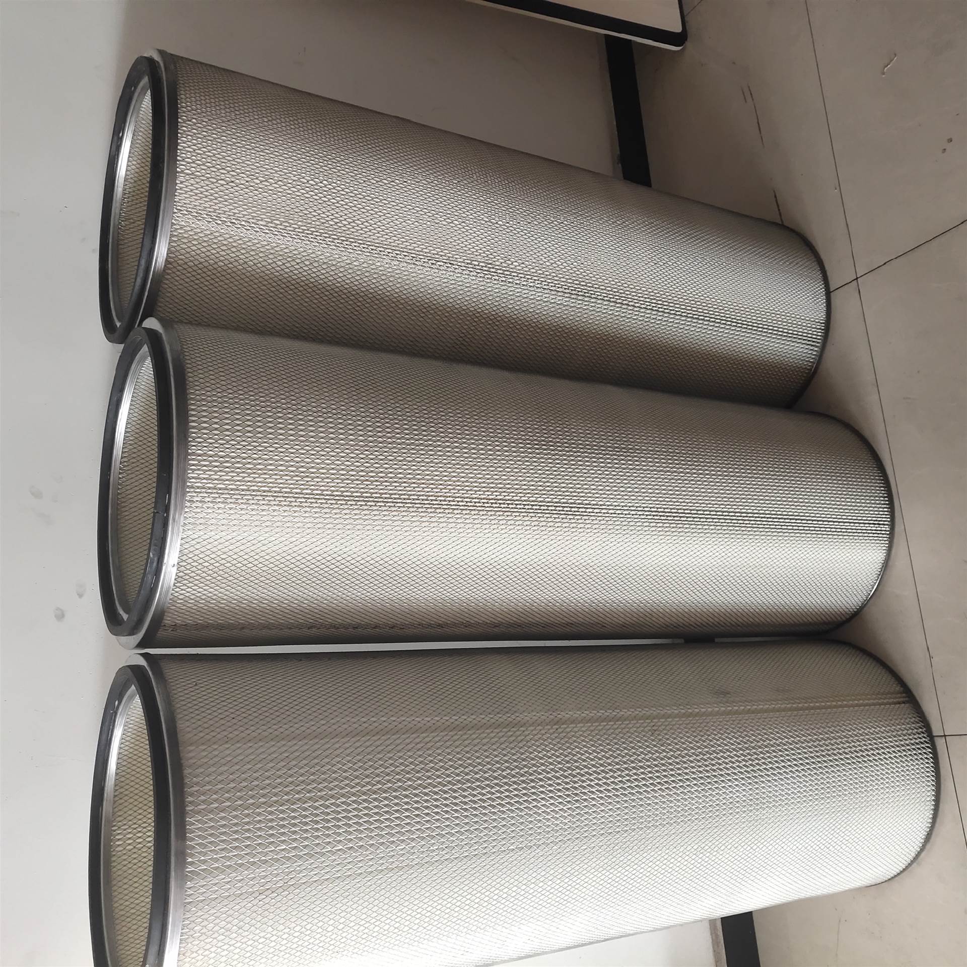 350*1200螺杆吊装除尘滤芯滤筒 粉尘滤清器