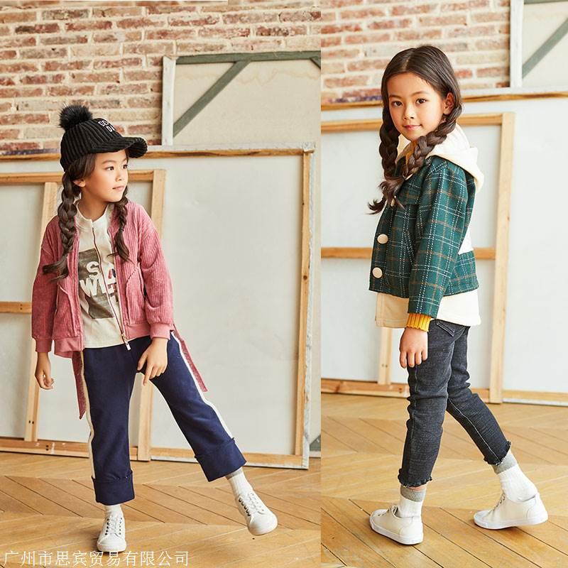 2019新款童装儿童衬衫尾货清仓abc童装尾货批发市场童装加盟店