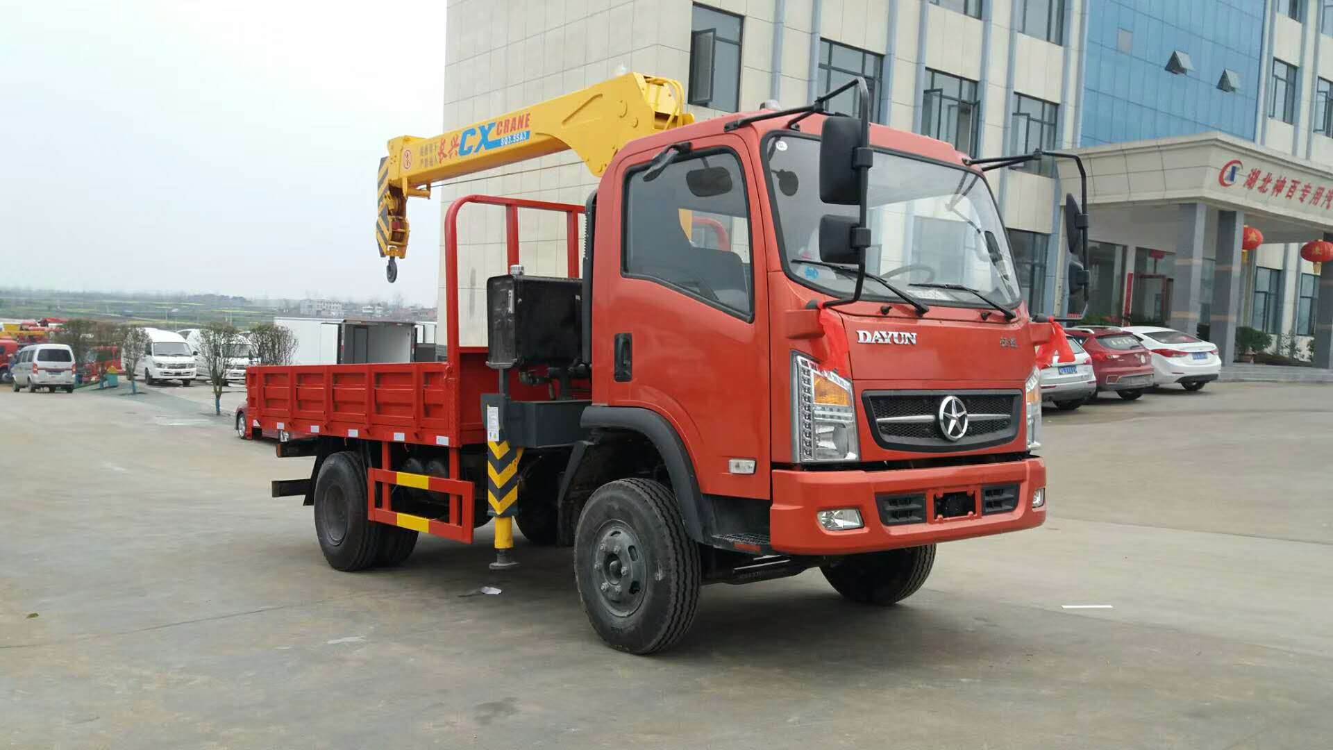 大运蓝牌长兴3吨随车吊配置