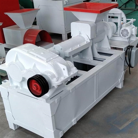 新型机制煤棒机六棱煤棒螺旋挤压成型机碳粉节煤制棒机设备