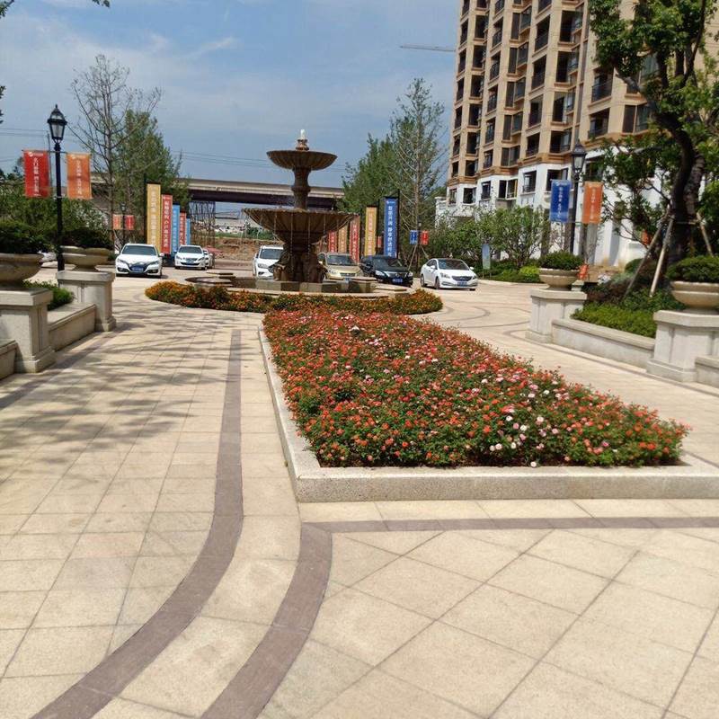 地铺黄锈石黄锈石毛板黄锈石火烧板批发