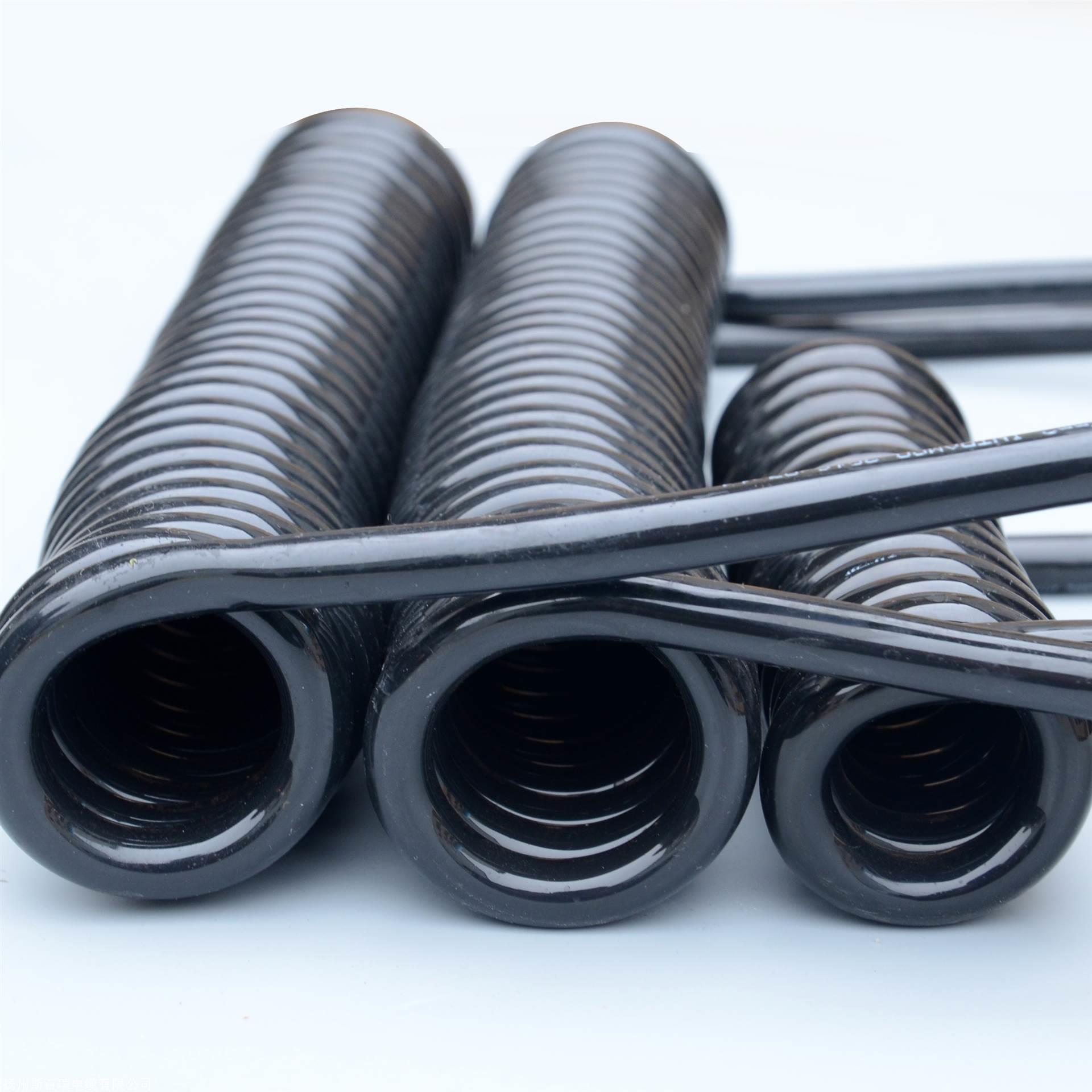 厂家高品质低价位pu弹簧线 螺旋线 高弹力弹簧线