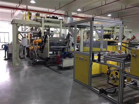 金纬片材设备-双螺杆免干燥排气型PET片材生产线