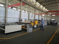 上海金纬机械板材设备上海金纬挤出板材设备配置