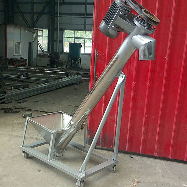 电动不锈钢304螺旋提升机 螺旋提升机价格