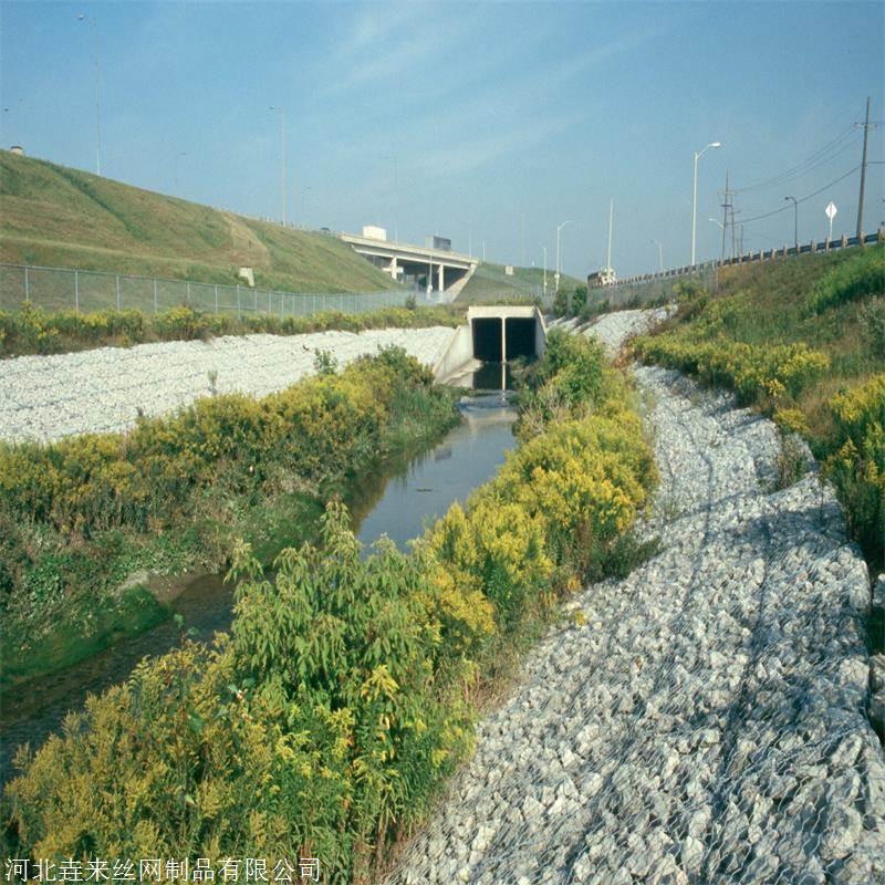 廠家直供河道護坡熱鍍鋅六角格賓石籠網 經久耐用 抗腐性能長