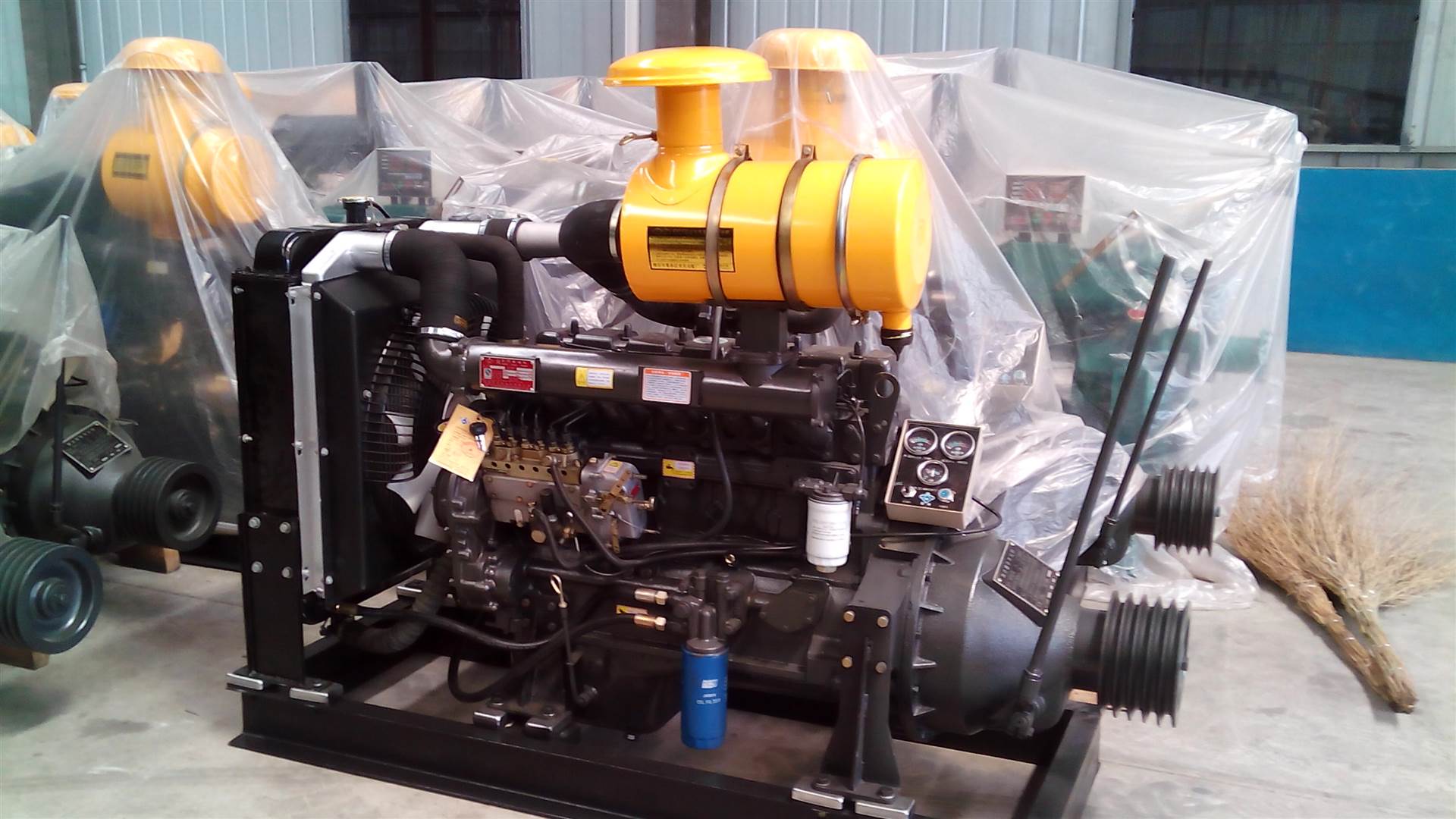 潍坊zh4100d双缸两缸柴油机水泵潍柴6110柴油机六配套众驰