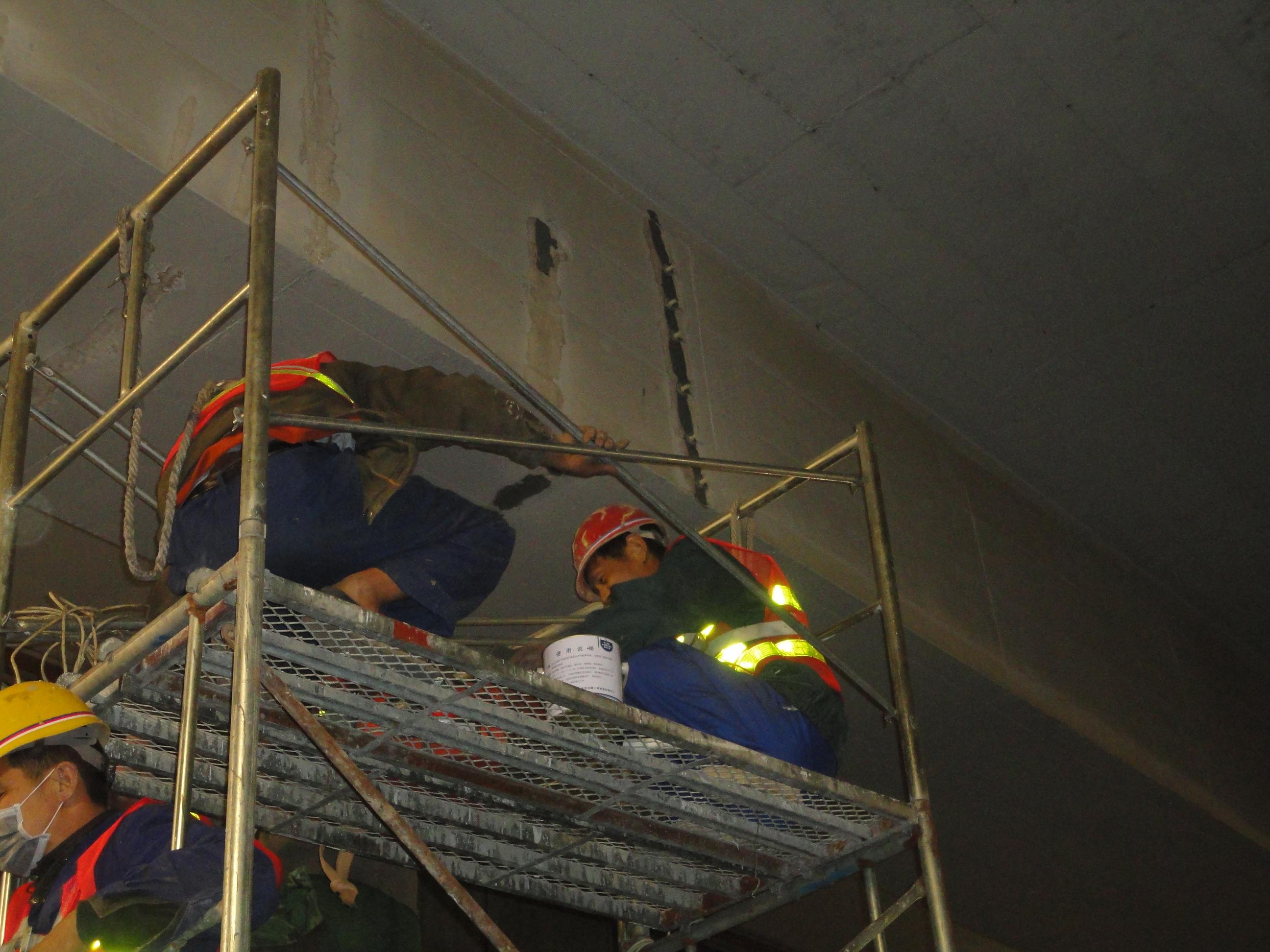 混凝土桥梁裂缝修复